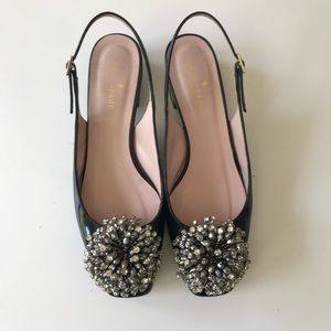 Kate Spade slingback flats Size 37